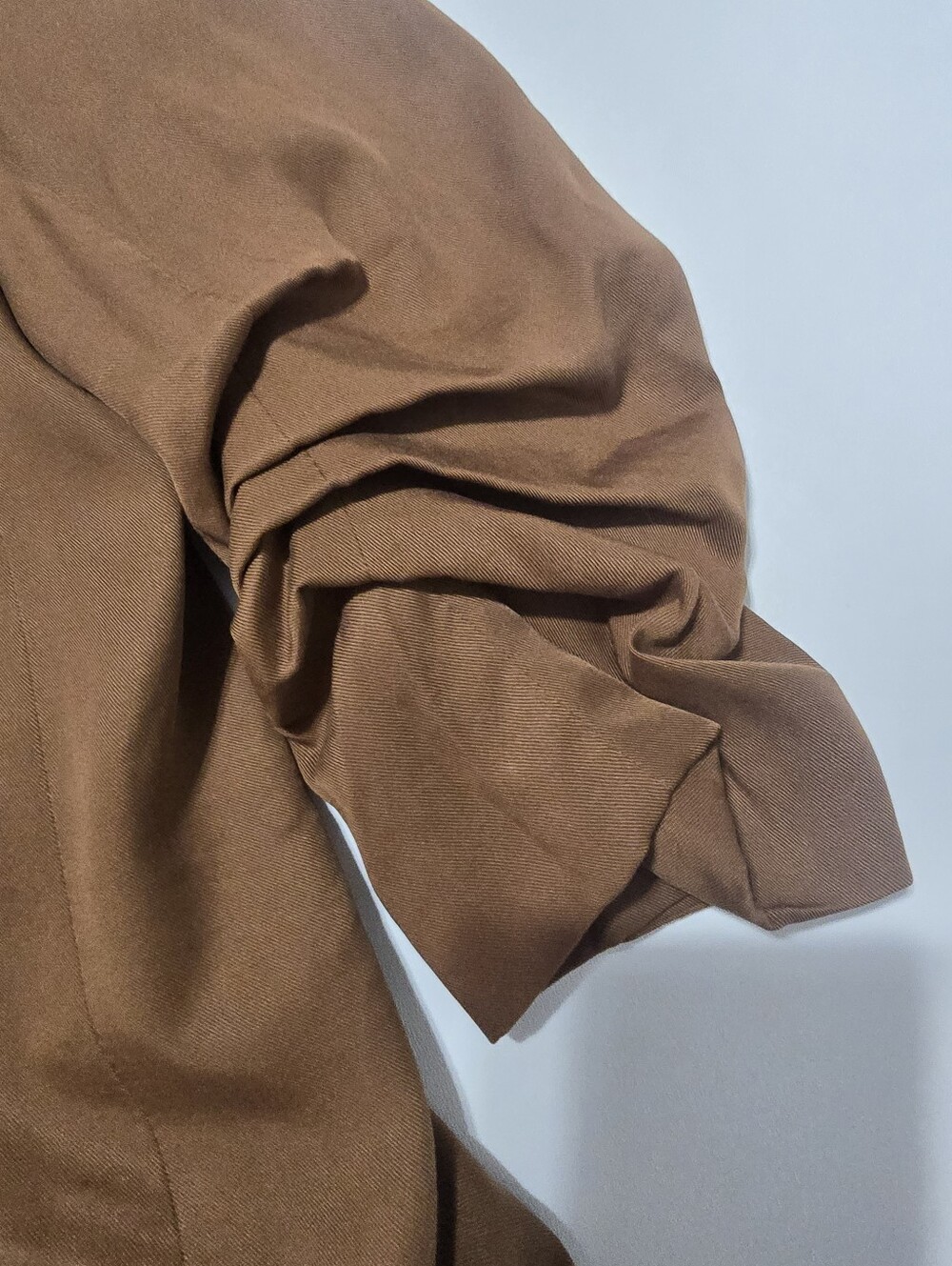 Veronica Beard Rupert Blazer Brown Lyocell 3/4 Sleeve Tailored Jacket Size 4 - Picture 8 of 14